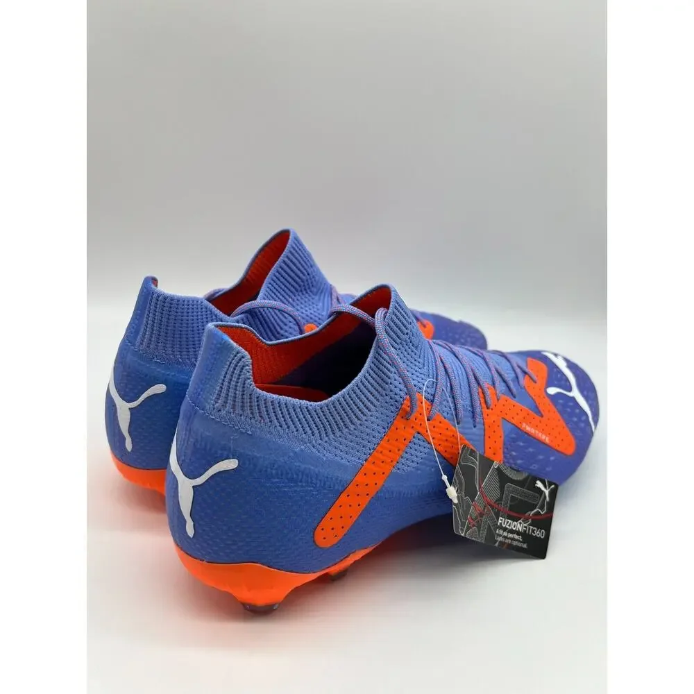 Puma Future Ultimate FG AG Soccer 107165 01 Blue Glimmer Men's Size 10.5